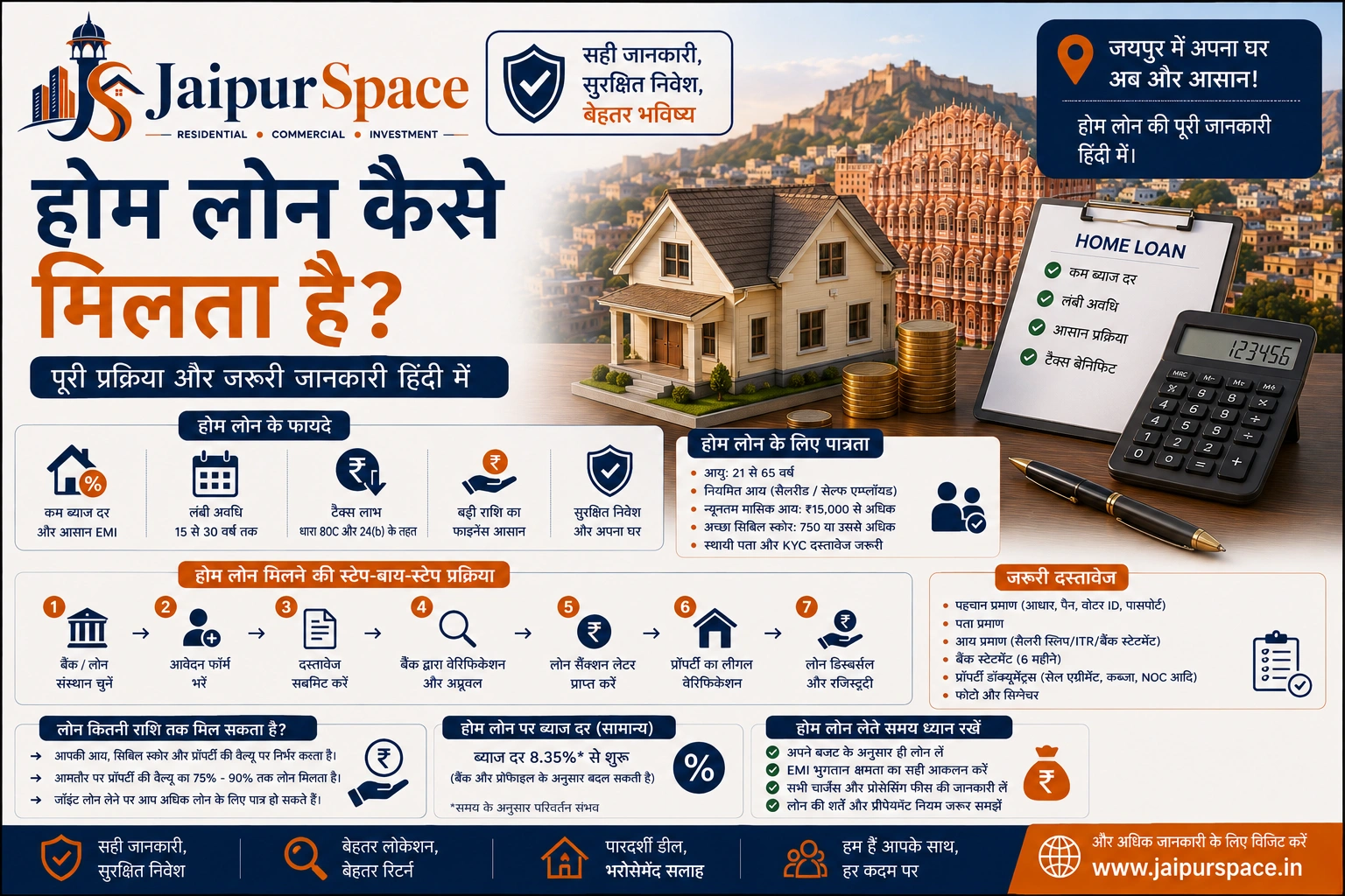 होम लोन कैसे मिलता है स्टेप बाय स्टेप गाइड