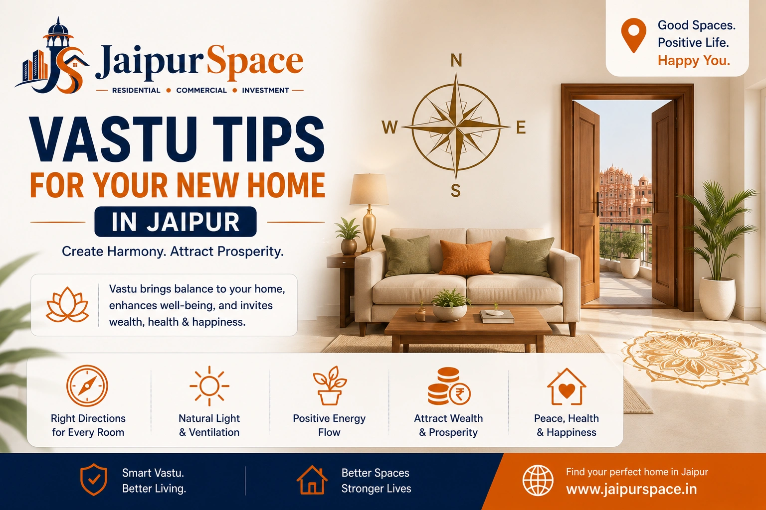 Vastu Shastra tips for new home buyers in Jaipur