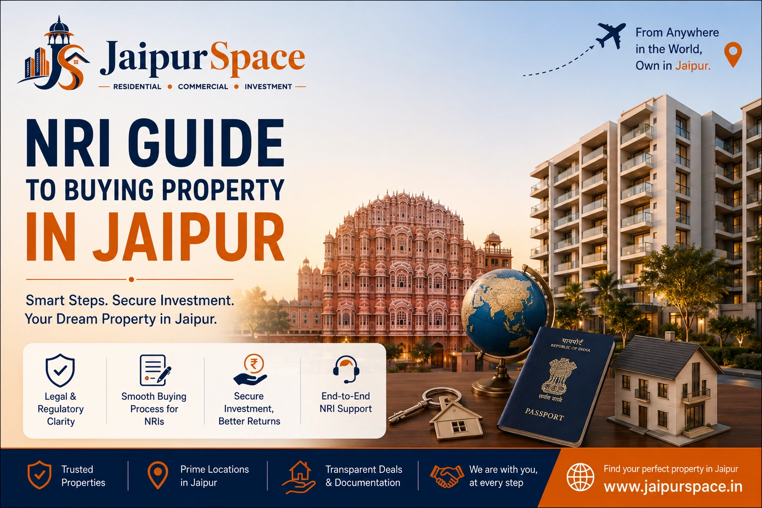 NRI guide to buying property in Jaipur India